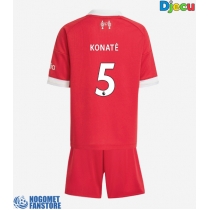 Liverpool Ibrahima Konate #5 Domaci Dres za djecu 2025-26 Kratak Rukav (+ Kratke hlače)
